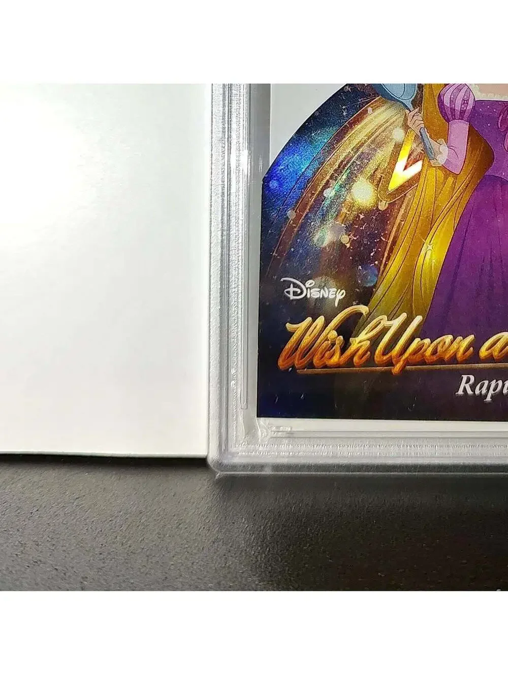 Rapunzel 2025 Topps Chrome Disney #W-16 Wish Upon A Star Die Cut Tangled PSA 9